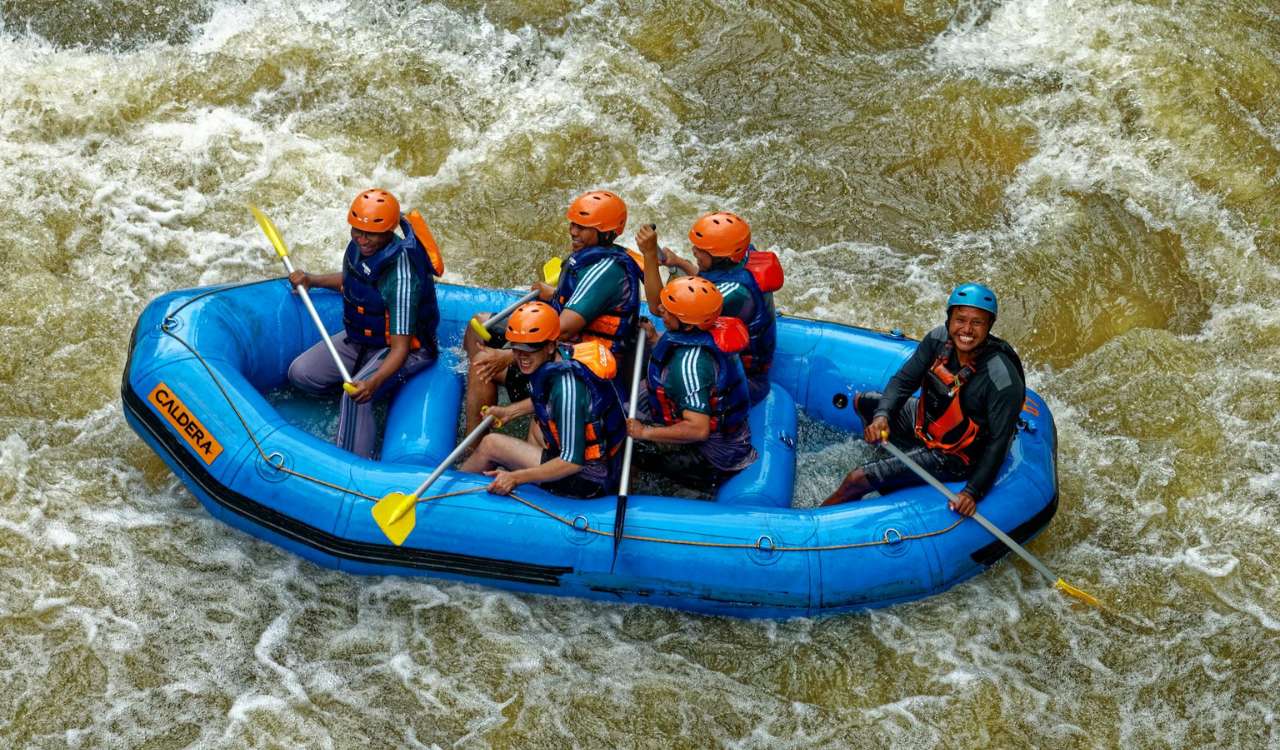 Whitewater Rafting at Kicking Horse River